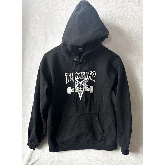Thrasher Other - Thrasher San Francisco Skate or Die Live to Skate Board Black Hoodie Men's Small